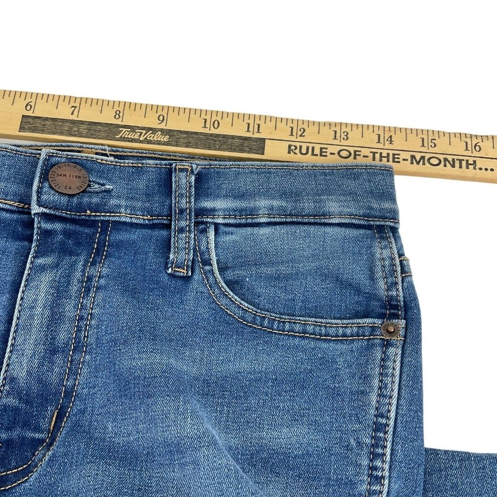 Current/Elliott Jeans Women's Sz 28" Blue Flare Leg Stretch Denim Pants Nwot - Picture 7 of 10